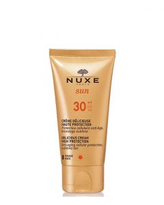 Nuxe Face Delicious Cream High Protection SPF30, 50 ml.