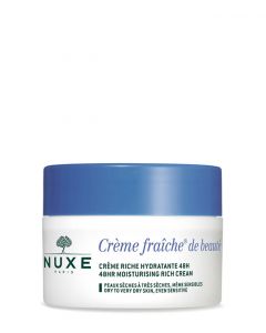 Nuxe Creme Fraiche De Beaute 48hr Moisturising Rich Cream for Dry Skin, 50 ml.