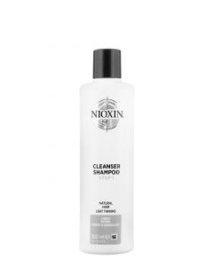 Nioxin 1 Cleanser Shampoo, 300 ml.