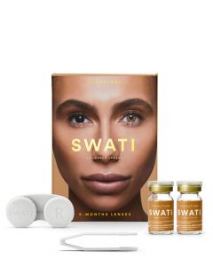 SWATI Cosmetics Coloured Lenses Sandstone, 6 mdr.